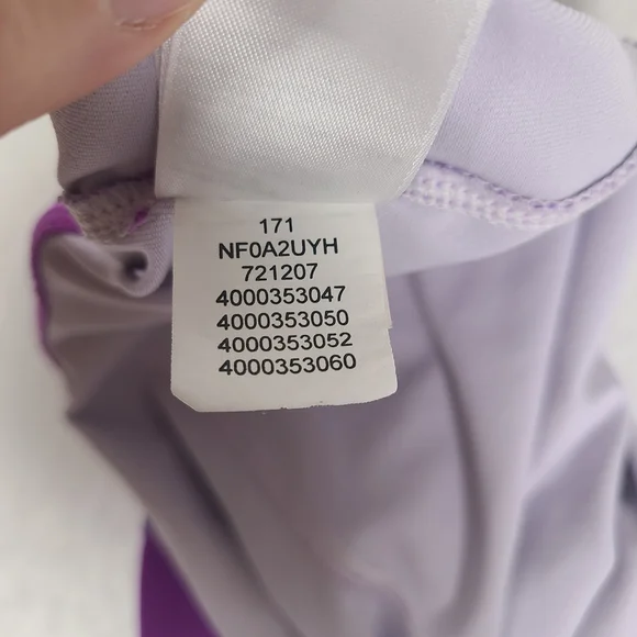 The North Face Motus Capri Active Leggings Womens Size XL - Purple Flashdry - Picture 6 of 9